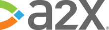 A2X logo
